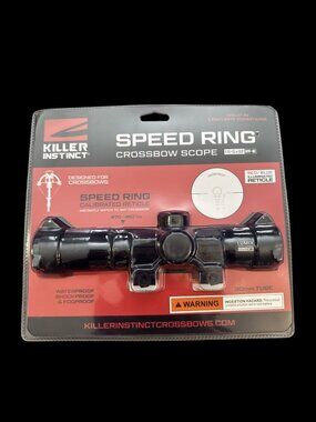 Killer Instinct Lumix Speed Ring 1.5 5 x 32 IR-E Crossbow Archery Scope